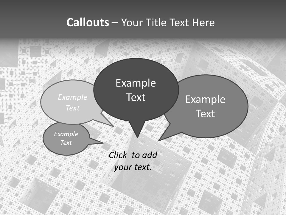 Black Technology Wallpaper PowerPoint Template