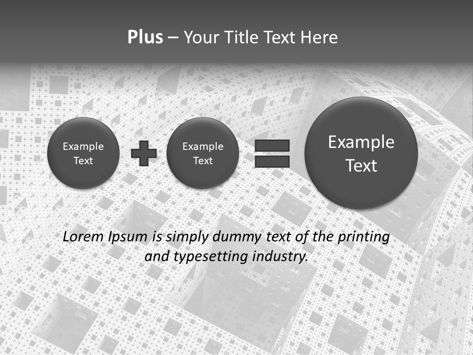 Black Technology Wallpaper PowerPoint Template