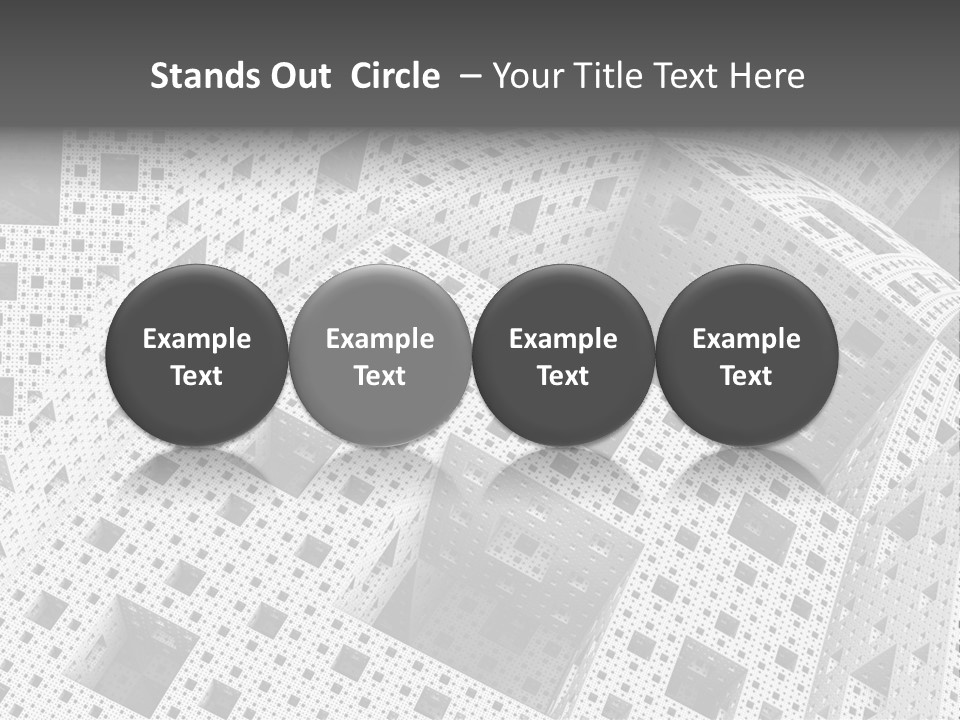 Black Technology Wallpaper PowerPoint Template