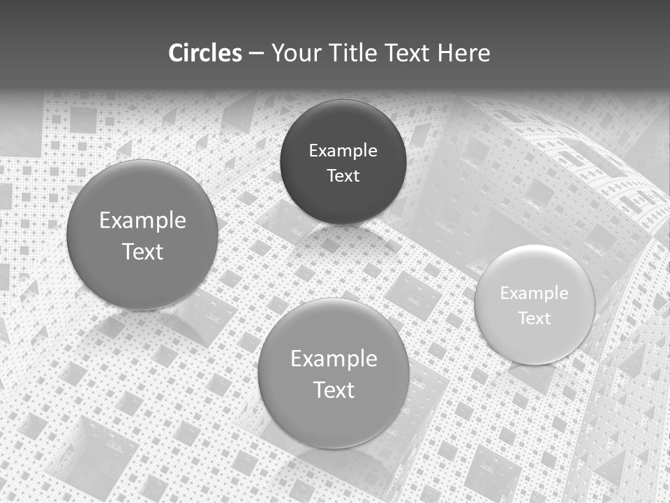 Black Technology Wallpaper PowerPoint Template