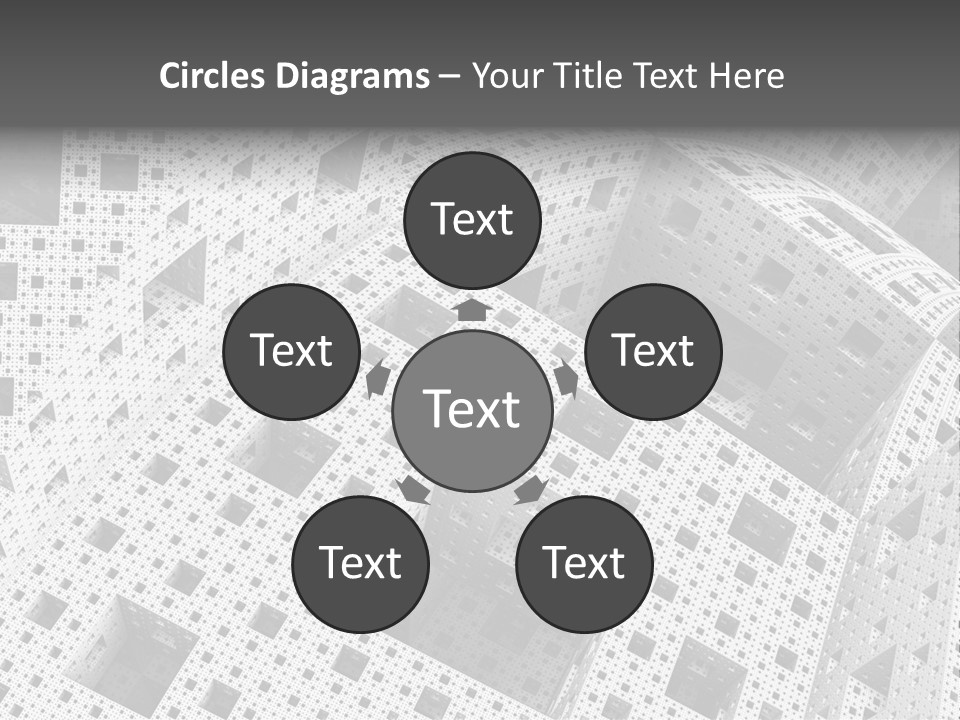 Black Technology Wallpaper PowerPoint Template