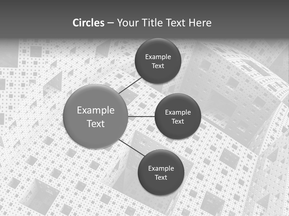 Black Technology Wallpaper PowerPoint Template