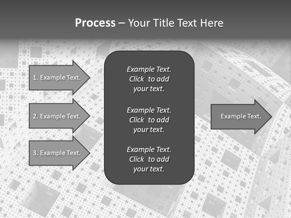 Black Technology Wallpaper PowerPoint Template
