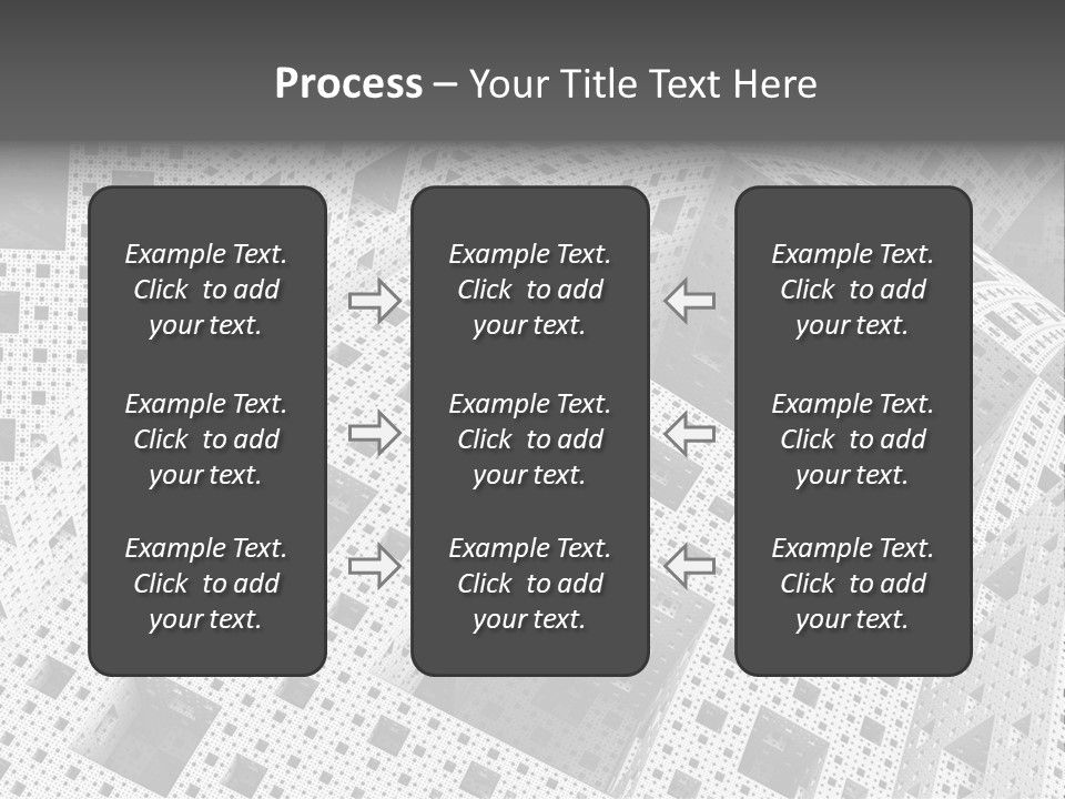 Black Technology Wallpaper PowerPoint Template