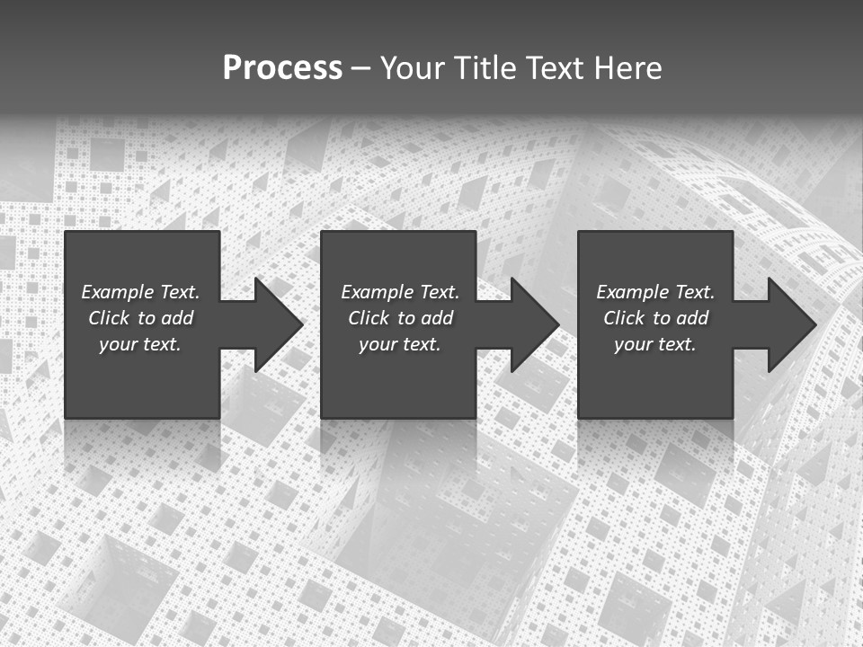 Black Technology Wallpaper PowerPoint Template