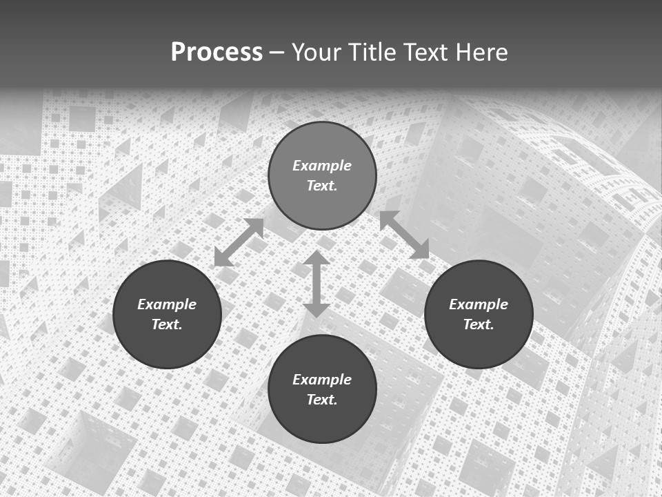 Black Technology Wallpaper PowerPoint Template