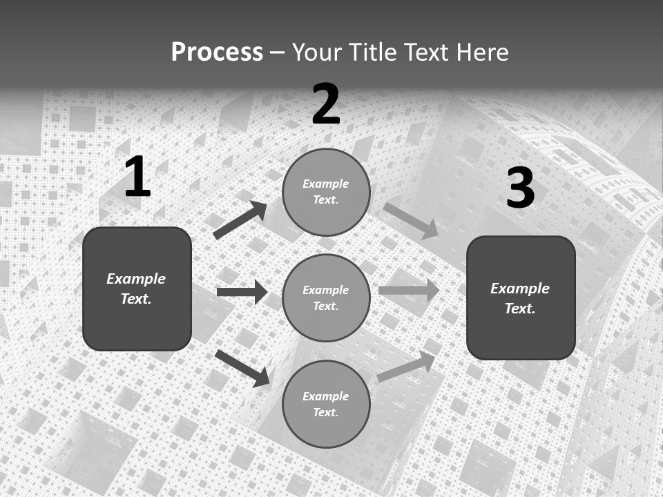 Black Technology Wallpaper PowerPoint Template