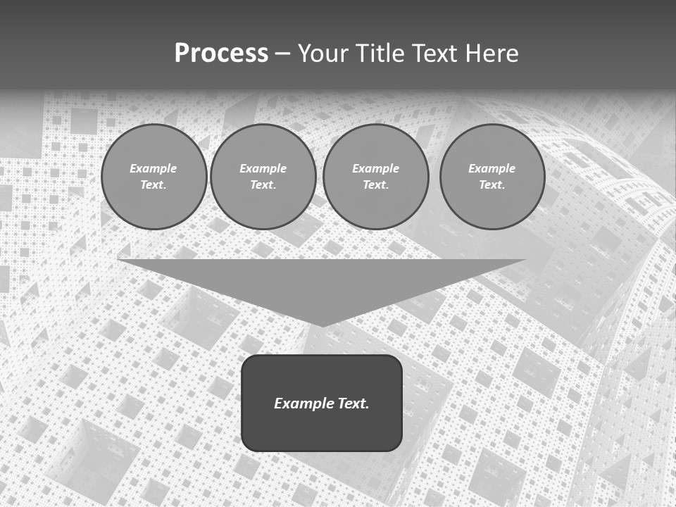 Black Technology Wallpaper PowerPoint Template