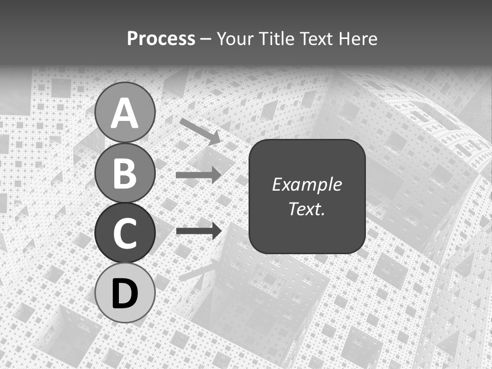 Black Technology Wallpaper PowerPoint Template