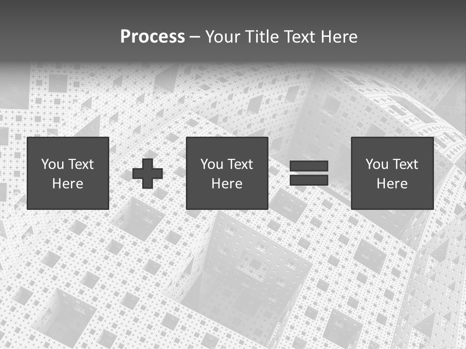 Black Technology Wallpaper PowerPoint Template