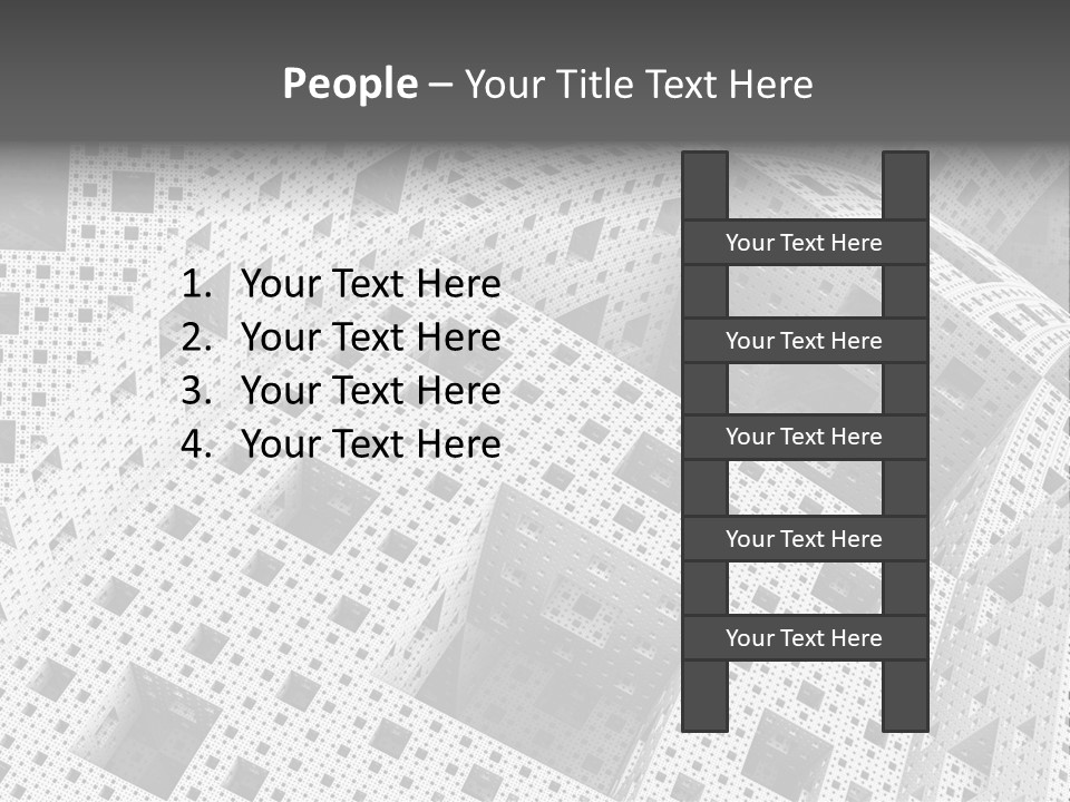 Black Technology Wallpaper PowerPoint Template