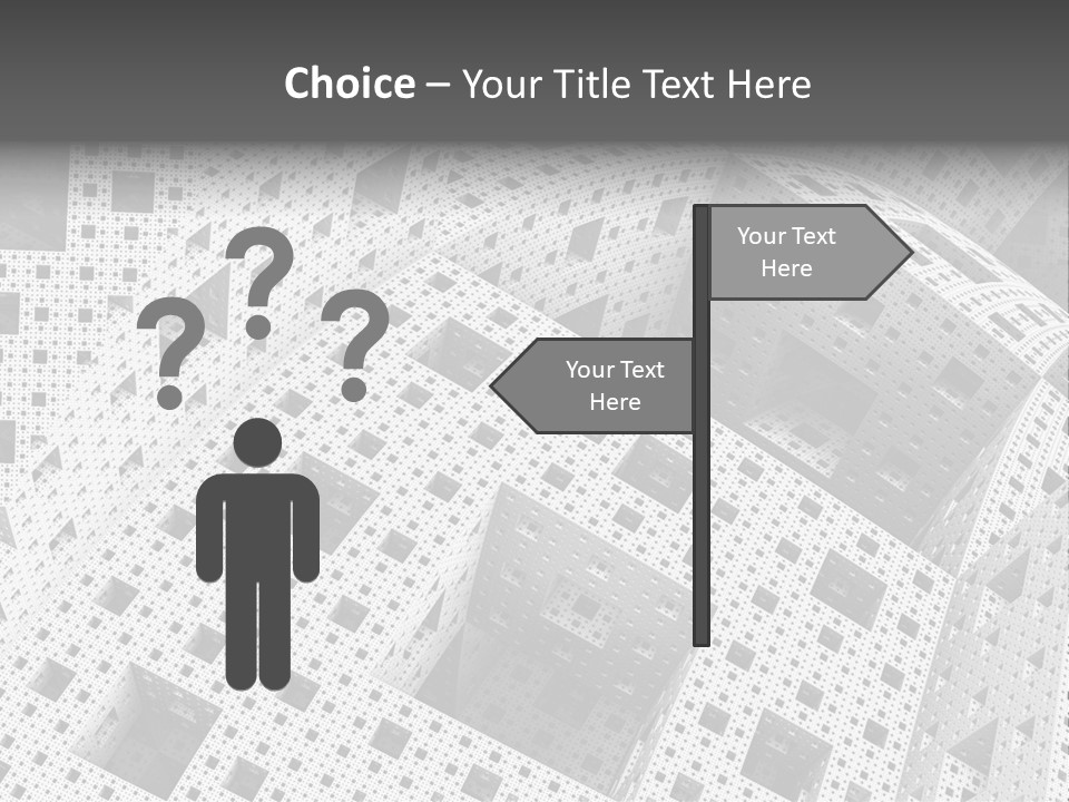 Black Technology Wallpaper PowerPoint Template
