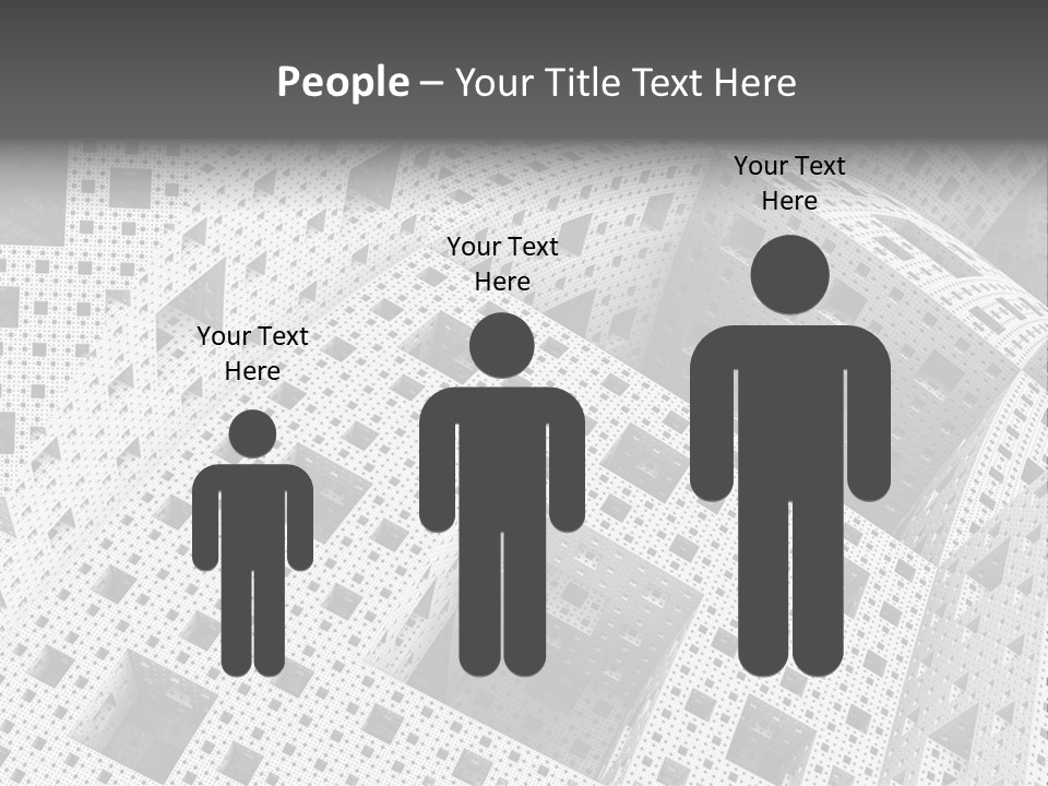 Black Technology Wallpaper PowerPoint Template