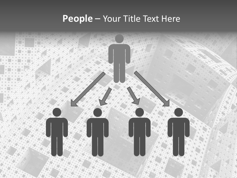 Black Technology Wallpaper PowerPoint Template