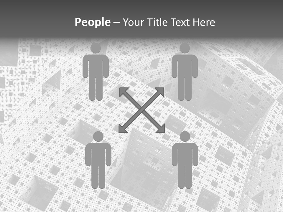 Black Technology Wallpaper PowerPoint Template