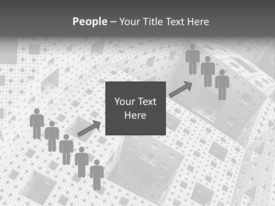 Black Technology Wallpaper PowerPoint Template