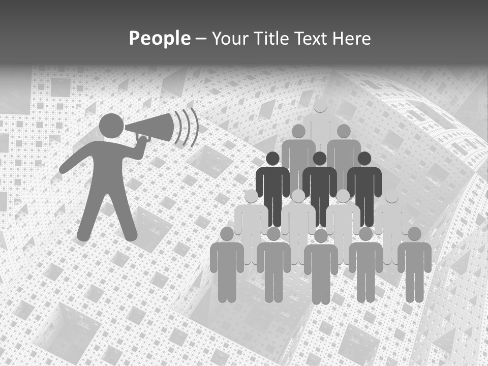 Black Technology Wallpaper PowerPoint Template