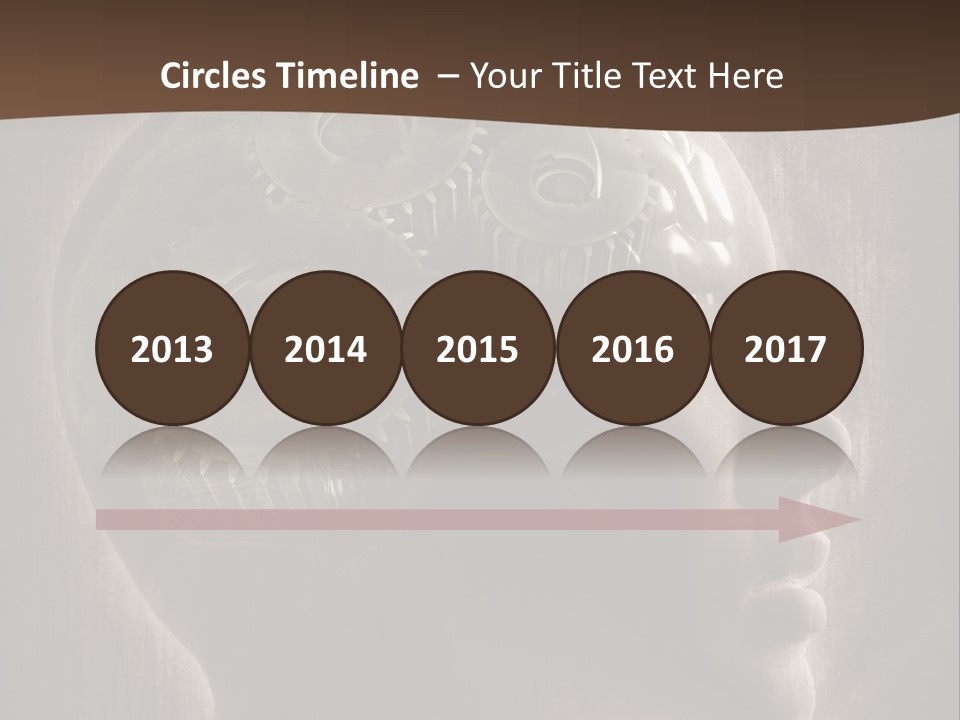 Isolated Intelligence Black PowerPoint Template