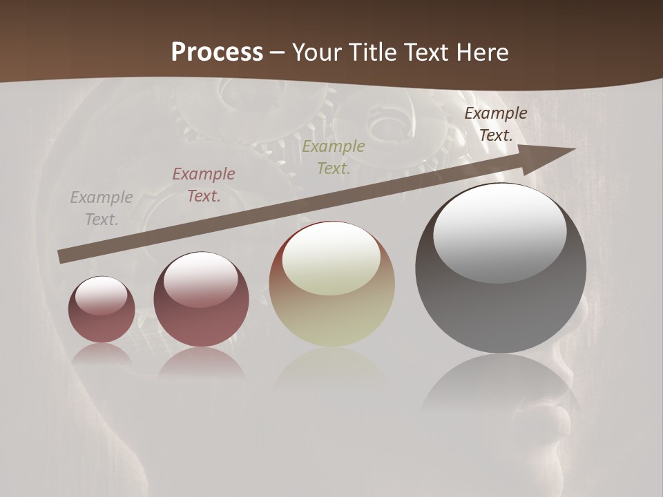 Isolated Intelligence Black PowerPoint Template