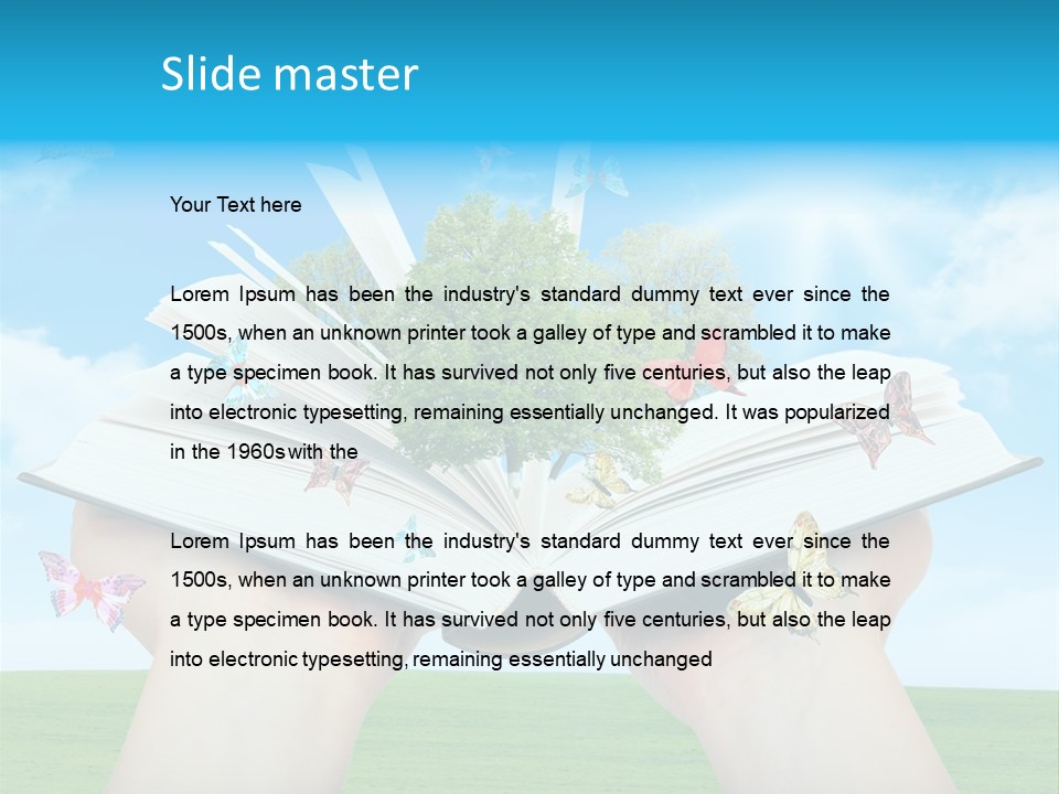 Intelligence School Object PowerPoint Template