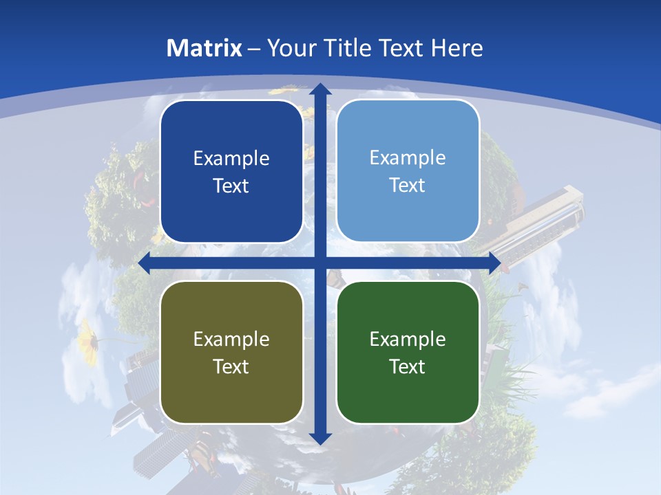 Aerial Space Design PowerPoint Template