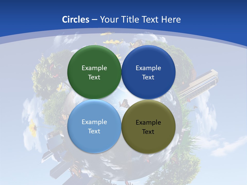 Aerial Space Design PowerPoint Template