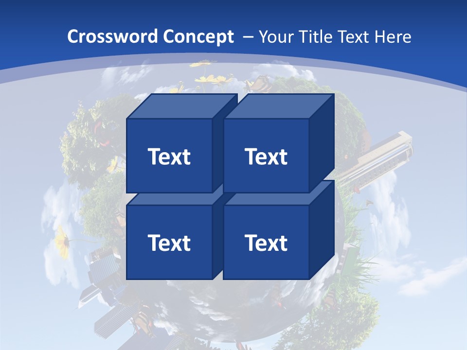 Aerial Space Design PowerPoint Template