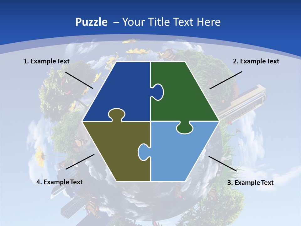 Aerial Space Design PowerPoint Template