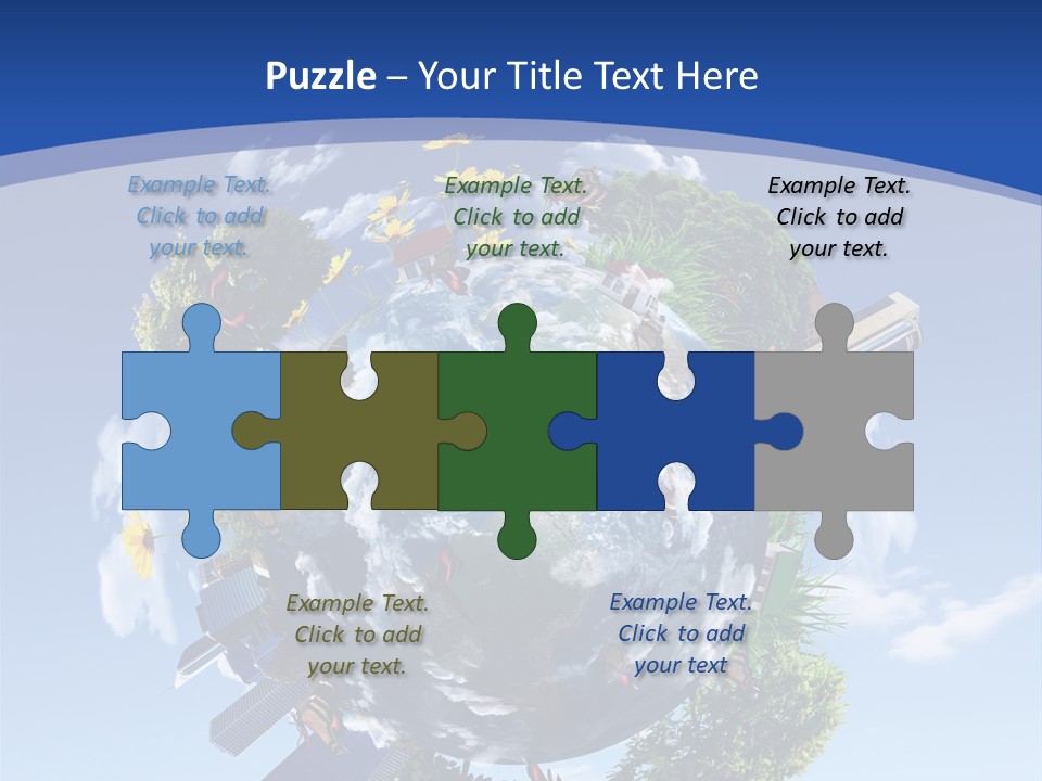 Aerial Space Design PowerPoint Template