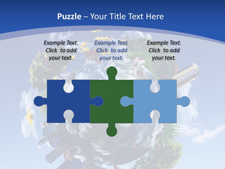 Aerial Space Design PowerPoint Template