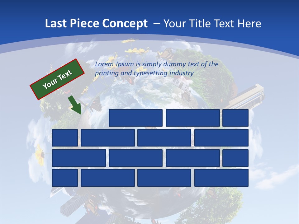 Aerial Space Design PowerPoint Template