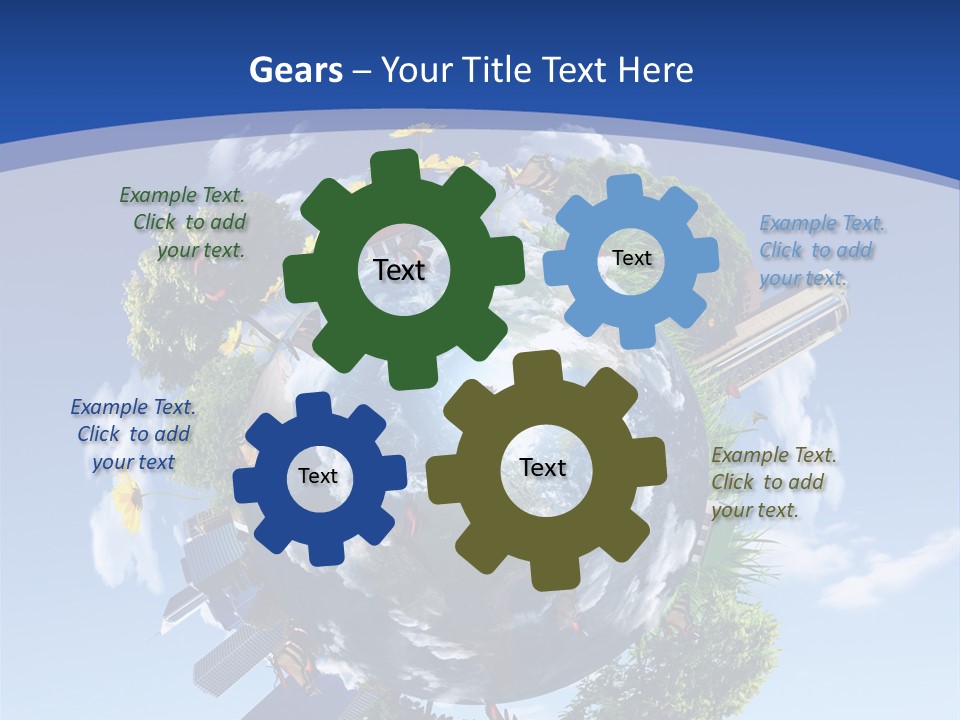 Aerial Space Design PowerPoint Template