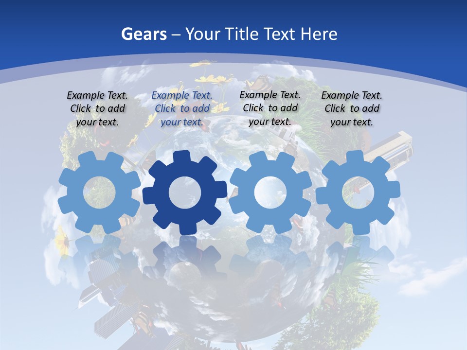 Aerial Space Design PowerPoint Template
