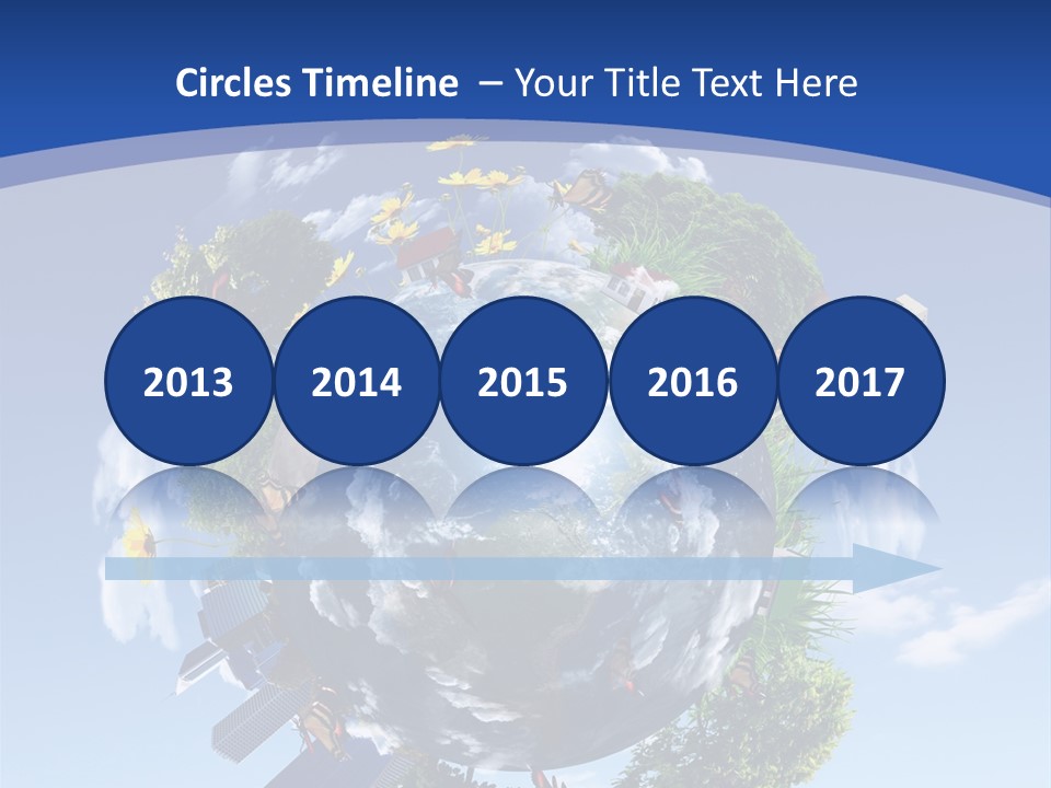 Aerial Space Design PowerPoint Template