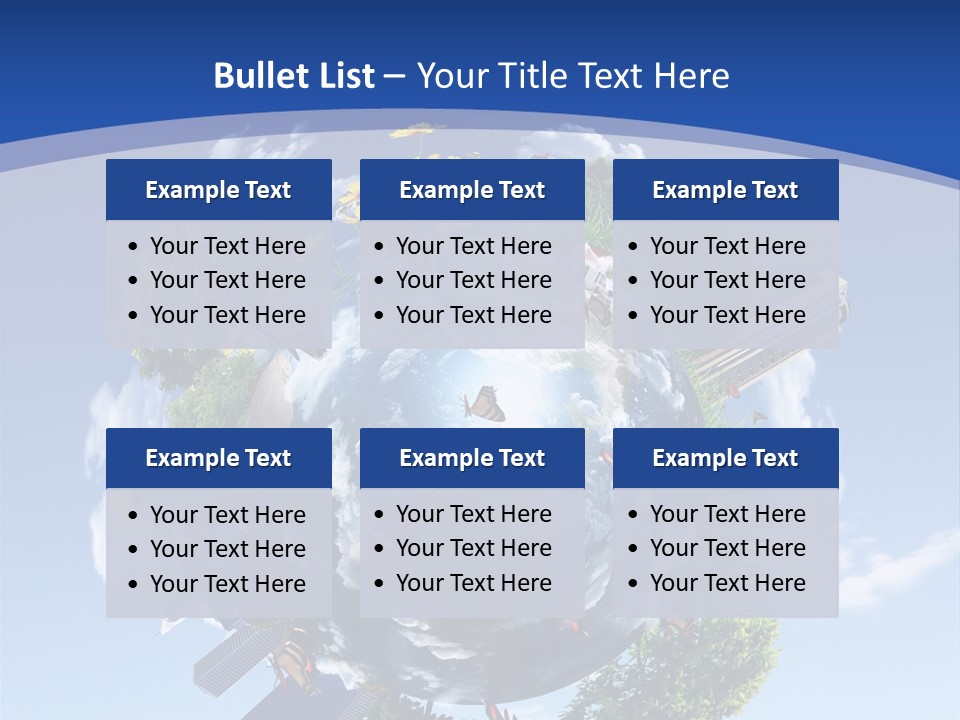 Aerial Space Design PowerPoint Template