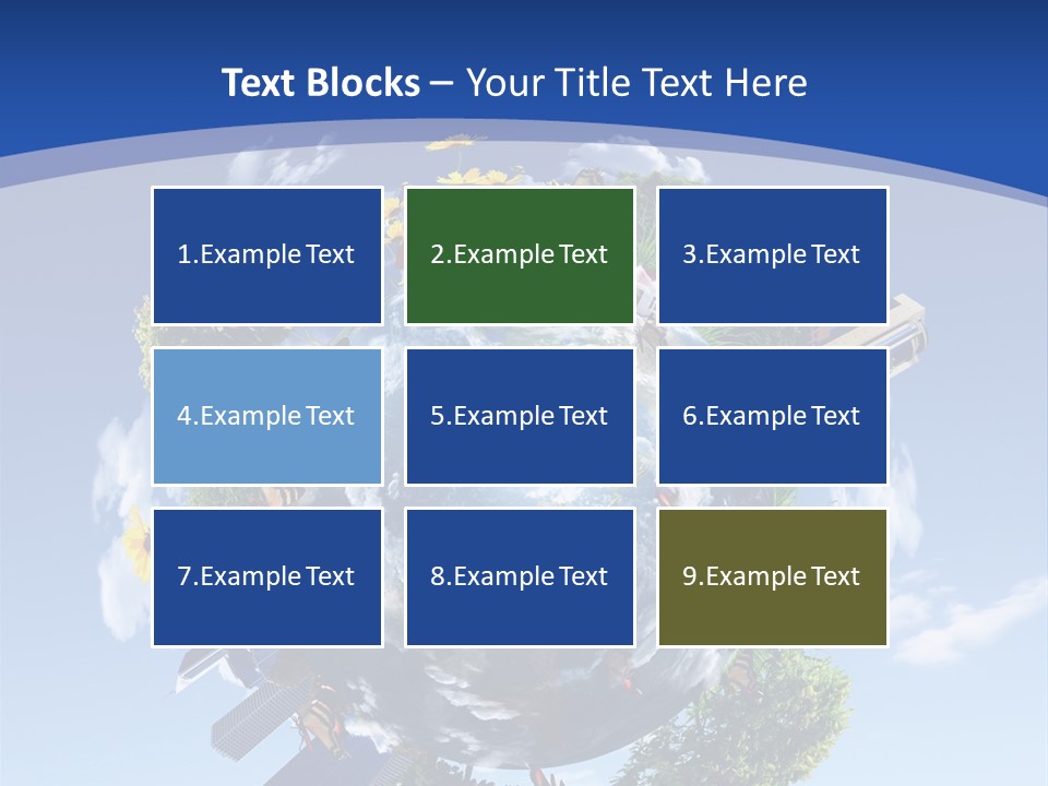 Aerial Space Design PowerPoint Template