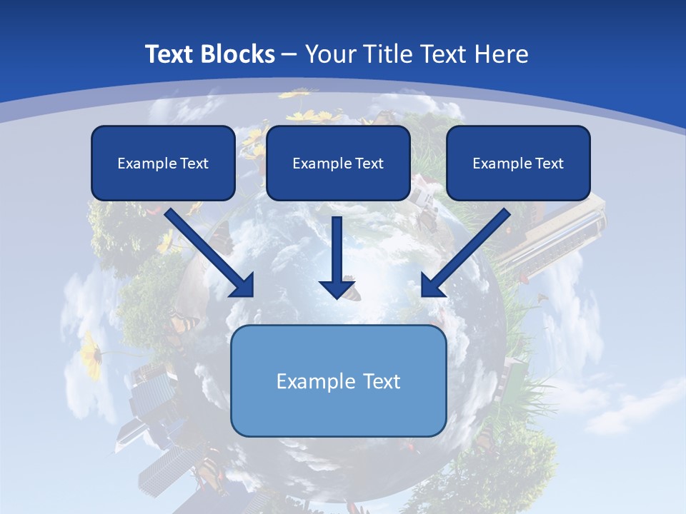 Aerial Space Design PowerPoint Template