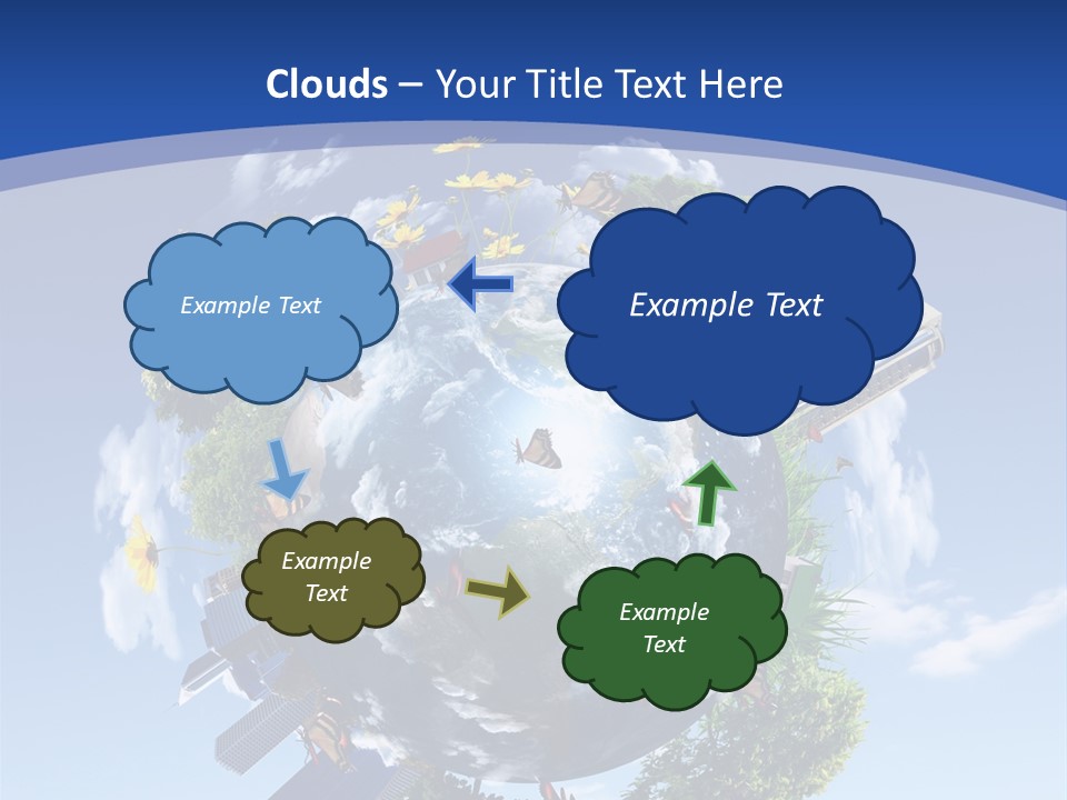 Aerial Space Design PowerPoint Template