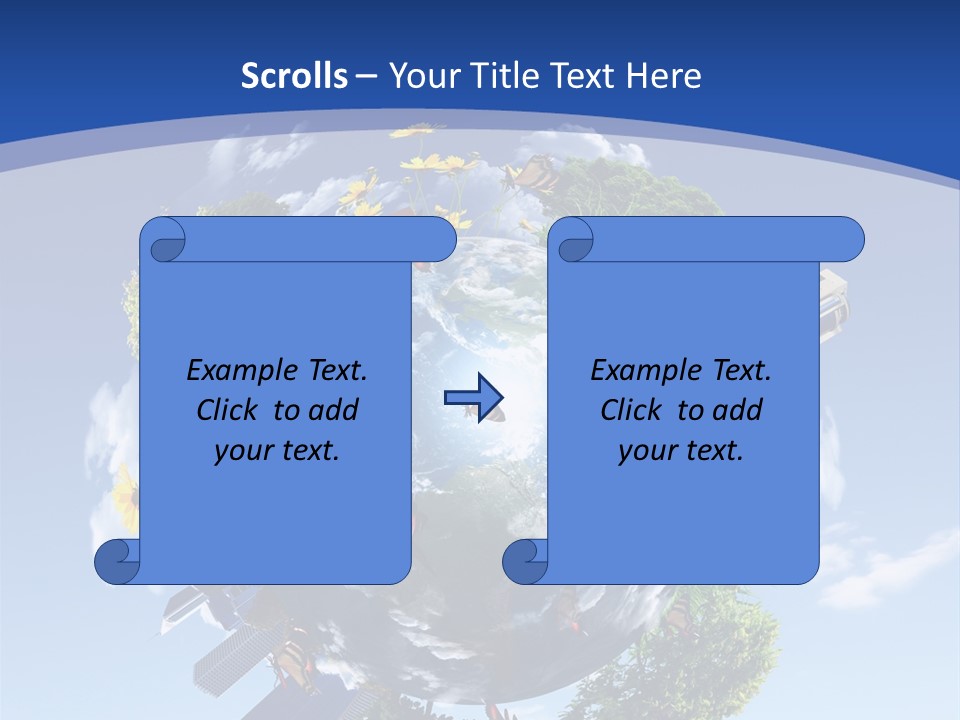 Aerial Space Design PowerPoint Template