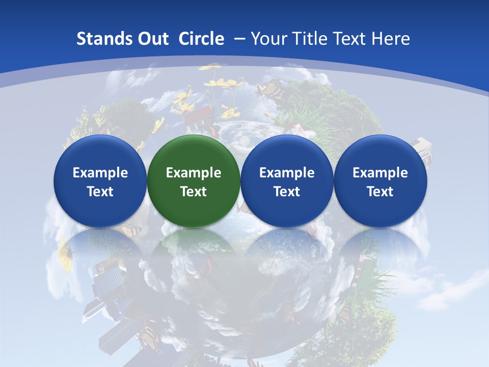 Aerial Space Design PowerPoint Template