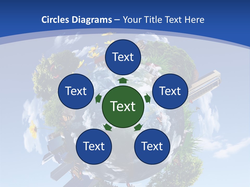 Aerial Space Design PowerPoint Template