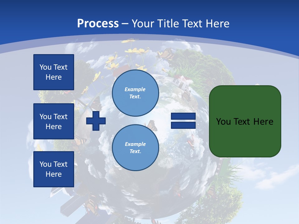 Aerial Space Design PowerPoint Template