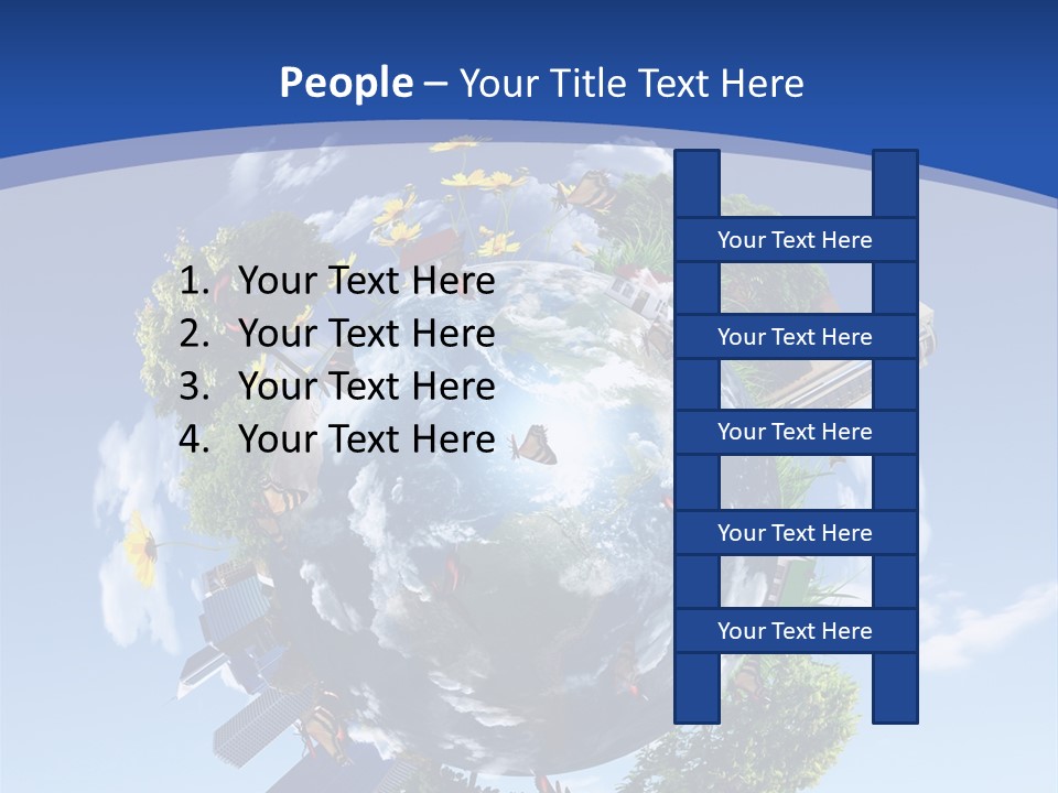 Aerial Space Design PowerPoint Template