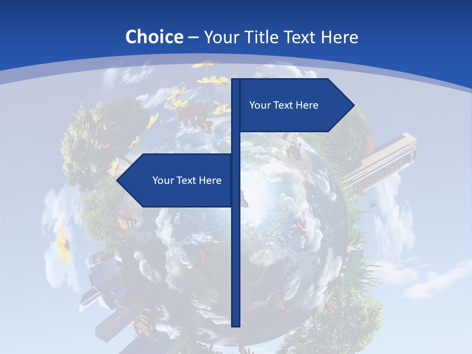 Aerial Space Design PowerPoint Template