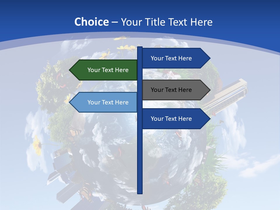 Aerial Space Design PowerPoint Template