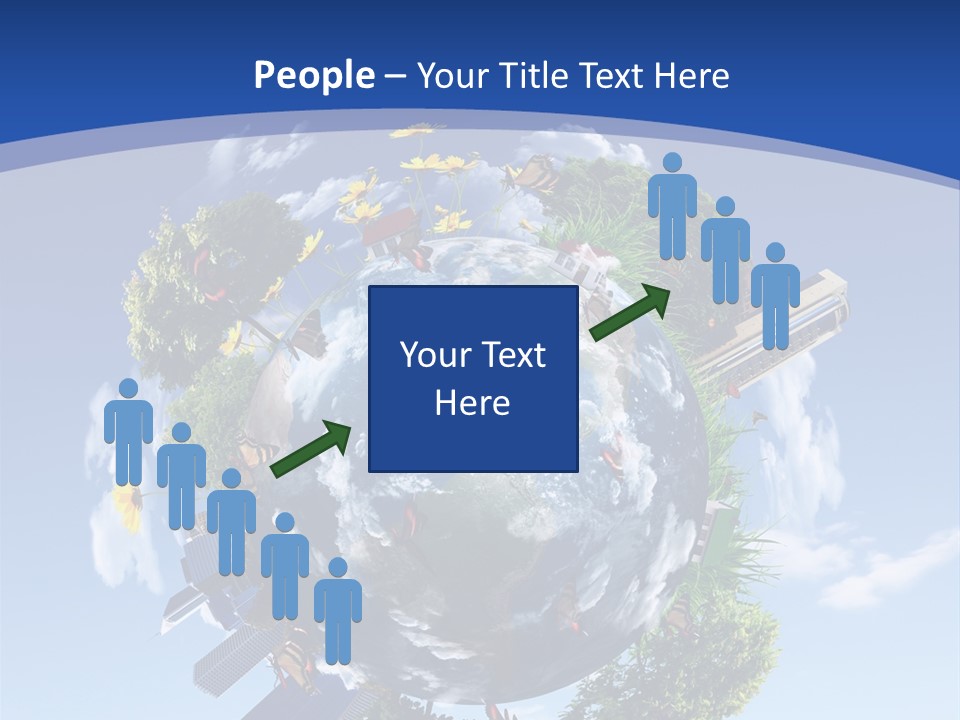 Aerial Space Design PowerPoint Template