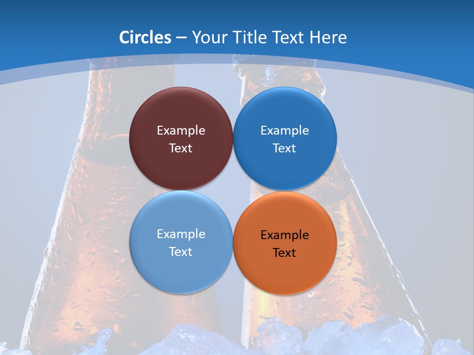 Blue Tasty Close PowerPoint Template