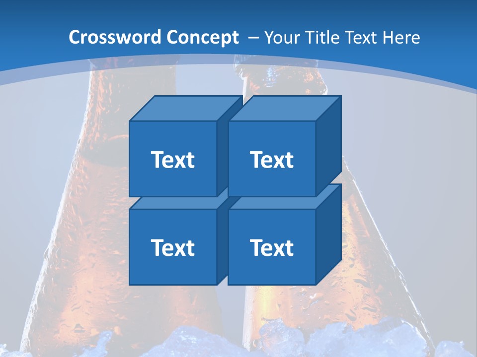 Blue Tasty Close PowerPoint Template