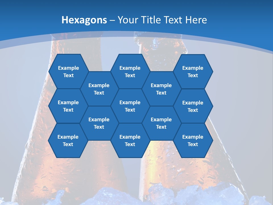 Blue Tasty Close PowerPoint Template