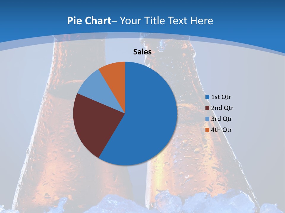 Blue Tasty Close PowerPoint Template